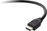 Belkin Standard - HDMI-kabel - HDMI (M) naar HDMI (M) - 3 m - dubbel afgeschermd - zwart - 4K ondersteuning
