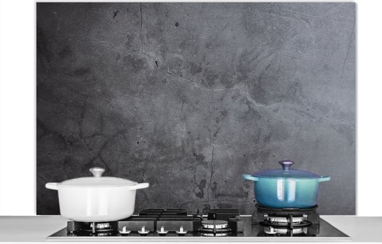 KitchenYeah© Spatscherm Keuken 60x40 cm Kookplaat Achterwand Beschermer Muur Spatwand Fornuis Aluminium Hittebestendig - Structuur - Cement - Beton - Grijs - Vintage KitchenYeah© Spatscherm Keuken 60x40 cm Kookplaat Achterwand Beschermer Muur Spatwand Fornuis Aluminium Hittebestendig - Structuur - Cement - Beton - Grijs - Vintage