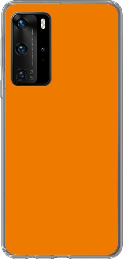 Coque Huawei P40 Pro - Oranje - Saisons - Automne - Coque de téléphone en Siliconen