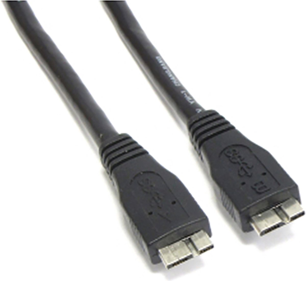 BeMatik - SuperSpeed USB 3.0-kabel (MicroUSB-M Type A / MicroUSB-M Type B) 50 cm