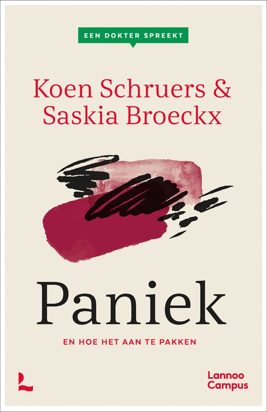 Een dokter spreekt. Paniek - cover