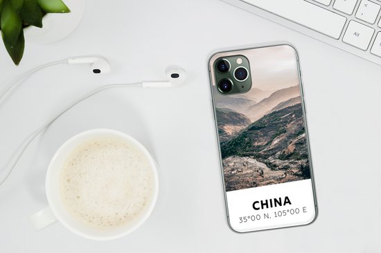 Coque iPhone 11 Pro Max - Chine - Montagnes - Asie - Été - Coque en Siliconen