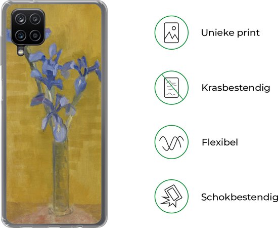 Coque Samsung Galaxy A12 - Iris - Piet Mondrian - Old Masters - Siliconen
