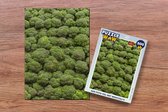 Puzzel Een foto vol met broccoli's - Legpuzzel - Puzzel 500 stukjes