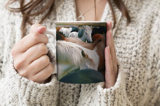 Mug - Mug à café - Paarden - Animaux - Animaux - Mugs - 350 ML - Tasse - Mugs à café - Mug à thé