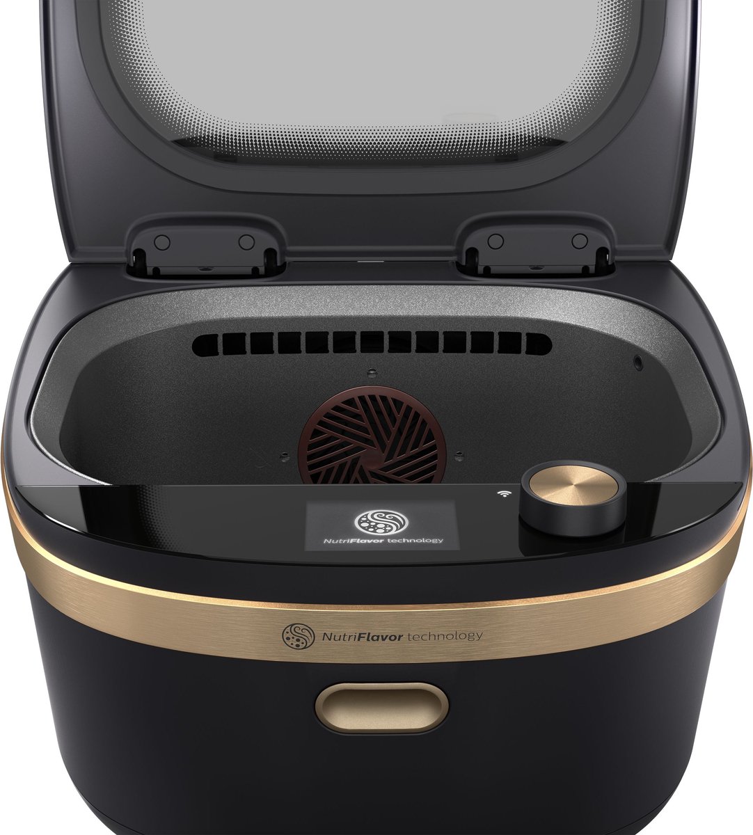 Afbeelding 3 van Philips 7000 Series Air Cooker NX0960/90 - Stoomkoker 7L - Zwart / Koper