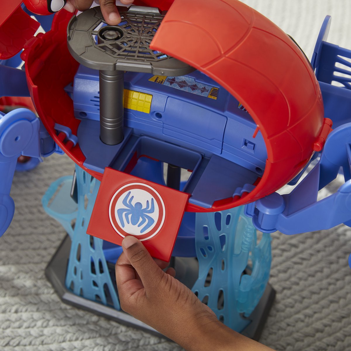 Marvel Spidey and His Amazing Friends Elektronisch pak, 25 cm groot figuur, kleuterspeelgoed voor kinderen vanaf 3 jaar