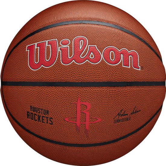 Wilson NBA Team Alliance Houston Rockets - basketbal - rood