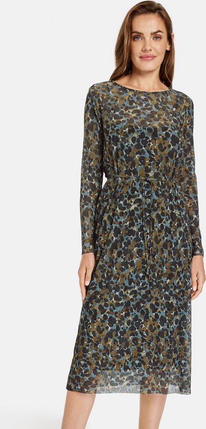 Jurken lange mouw grijs GERRY WEBER