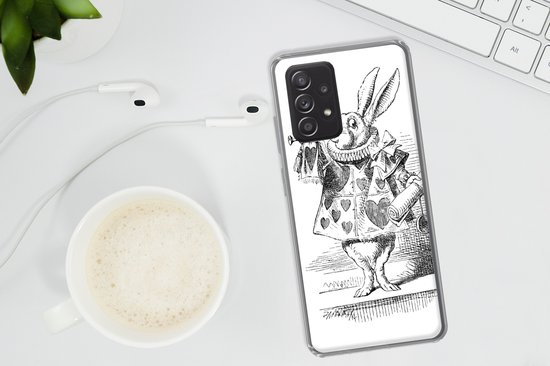 Convient pour coque Samsung Galaxy A53 5G - Lapin - Coque de téléphone en Siliconen