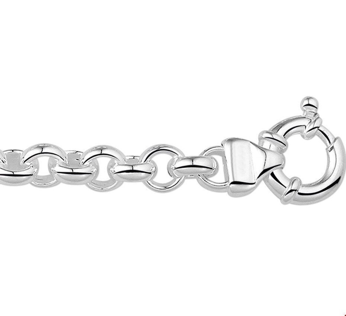 The Jewelry Collection Armband Jasseron 8,5 mm - Zilver