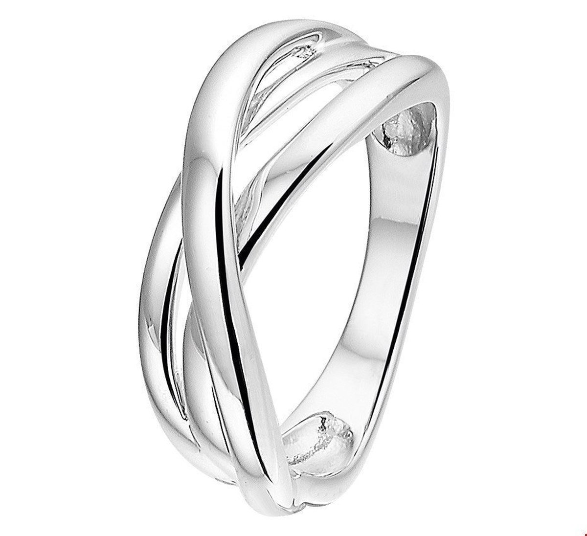Zilver Gerhodineerde Ring 1326666 19.00 mm (60)