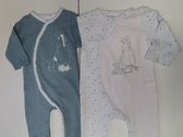 Noukie's - 2 Pack - Pyjama - Katoen - Paco - Jongens - 6 maand 68