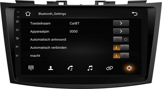 Autoradio Suzuki Swift CarPlay | 2011 à 2017 | Android Auto