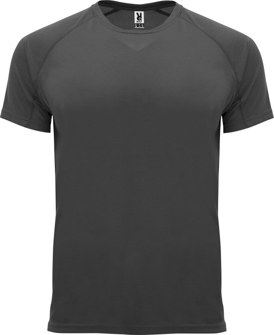 T-shirt sport unisexe gris foncé manches courtes marque Bahrain Roly taille 4XL