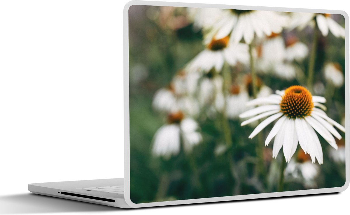 Laptop sticker - 15.6 inch - Bloemen - Herfst - Botanisch - 36x27,5cm - Laptopstickers - Laptop skin - Cover