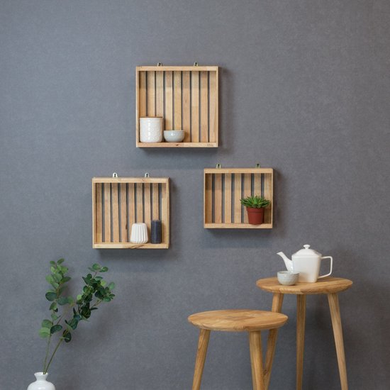 Furniteam | Set van 3 wandboxen Leo