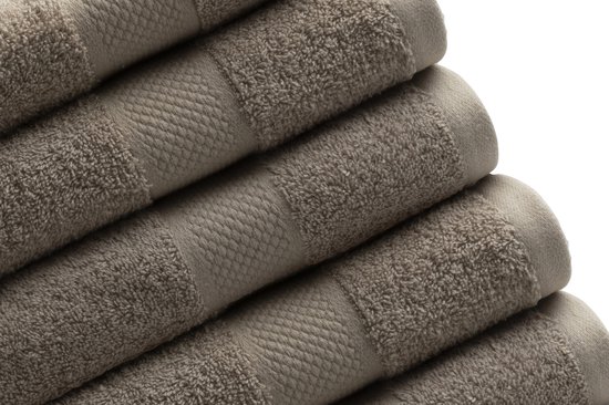 Byrklund Badlaken Bath Basics – 100 % Katoen – 70×140 cm – Set van 5 – De Linde Home