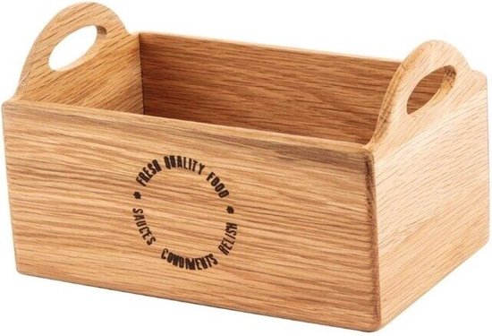 Porte-couverts et épices en chêne Olympia