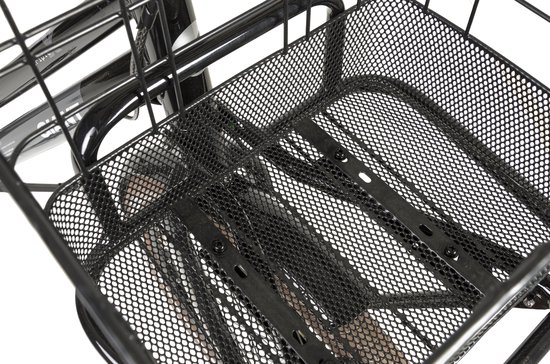 Fastrider Olav Porte-vélos Avant - Zwart - 27 L - Montage fixe - Métal