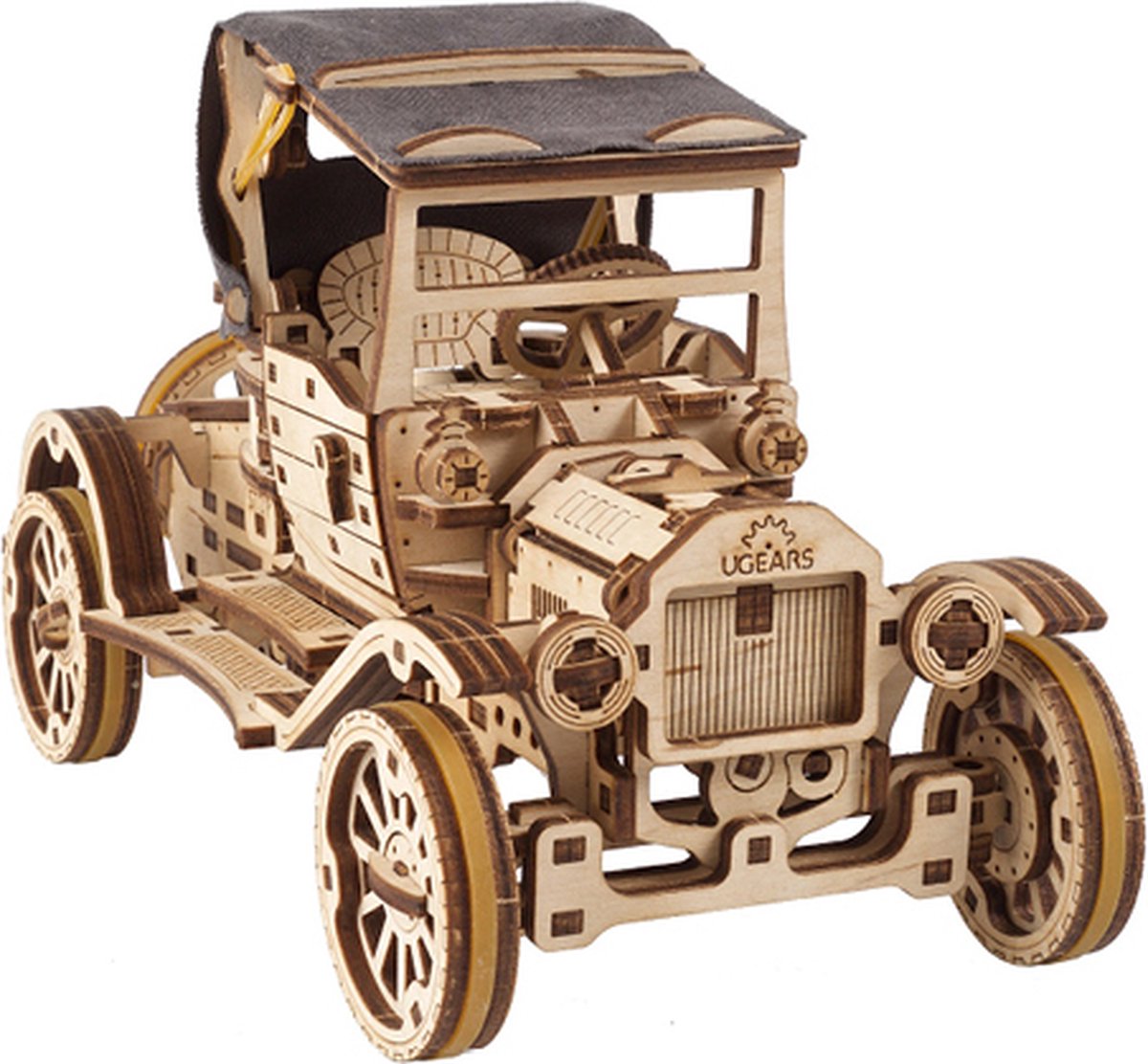 Maquette - Bois - Ugears - Voiture rétro UGR-T