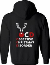 OCD - Obsessive Christmas Disorder - Vest - Heren - Zwart - Maat 3XL