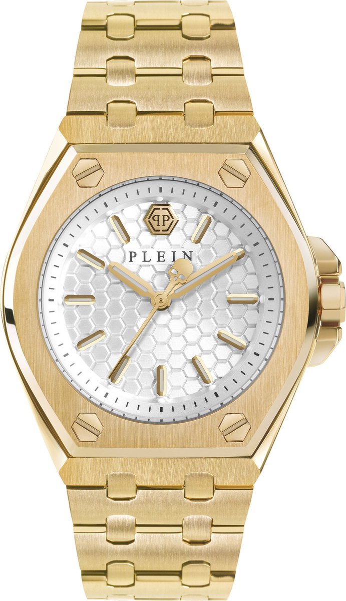 Philipp Plein Plein Extreme Lady PWJAA0722 Horloge - Staal - Goudkleurig - Ø 38 mm
