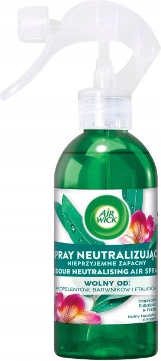 Geur neutraliserende spray Tropical Eucalyptus & Fresia 237ml