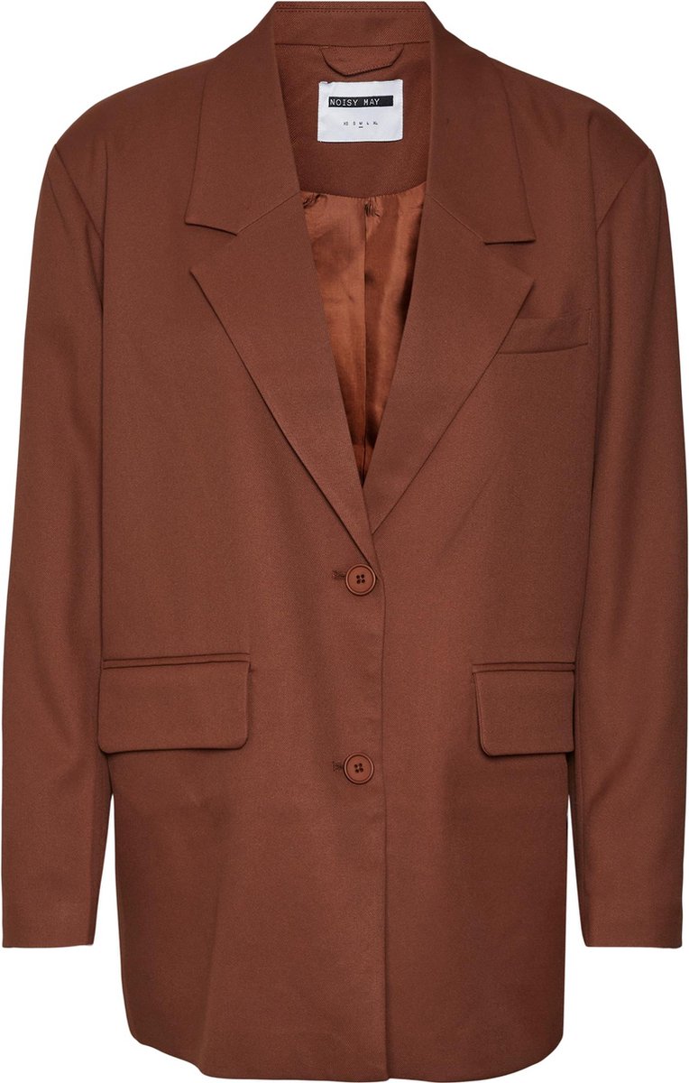 Noisy may Blazer Nmmilla L/s Blazer Noos 27023367 Cappuccino Dames Maat - XS