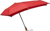 Senz Automatic Deluxe Opvouwbare Stormparaplu passion red