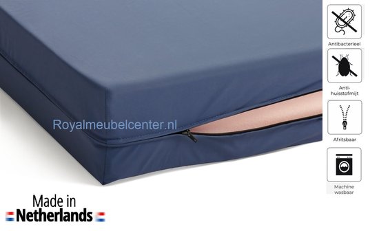 Matrasbeschermer- Incontinentiehoes 80x190 x20 cm Waterafstotend matrashoes Royalmeubelcenter.nl ®