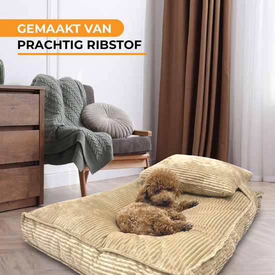 Hondenmand Snuggle Crème Bruin
