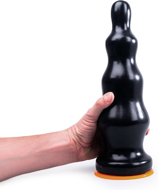 Dinoo - Primal Desires Extra Grote Dildo Met Zuignap Spino - Zwart