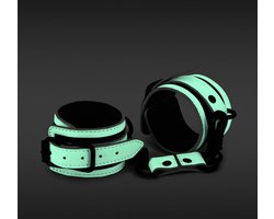 NS Novelties - Glo Wrist Cuff - Bondage / SM Cuffs Glow in the dark