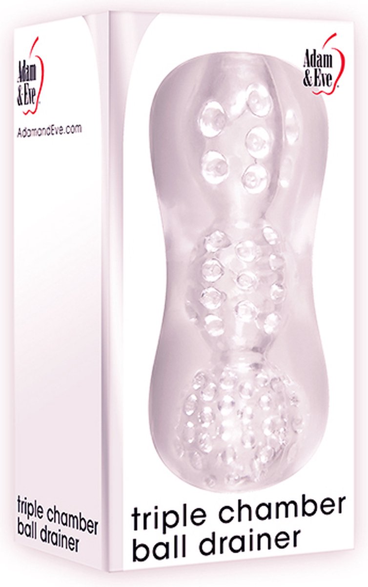 Goedkoopste Adam & Eve Triple Chamber Ball Drainer Masturbator
