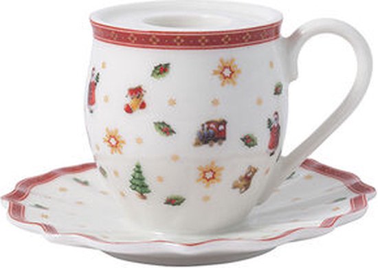 VILLEROY & BOCH - Toys Delight Decoration - Sfeerlichtje Beker - kandelaar mok