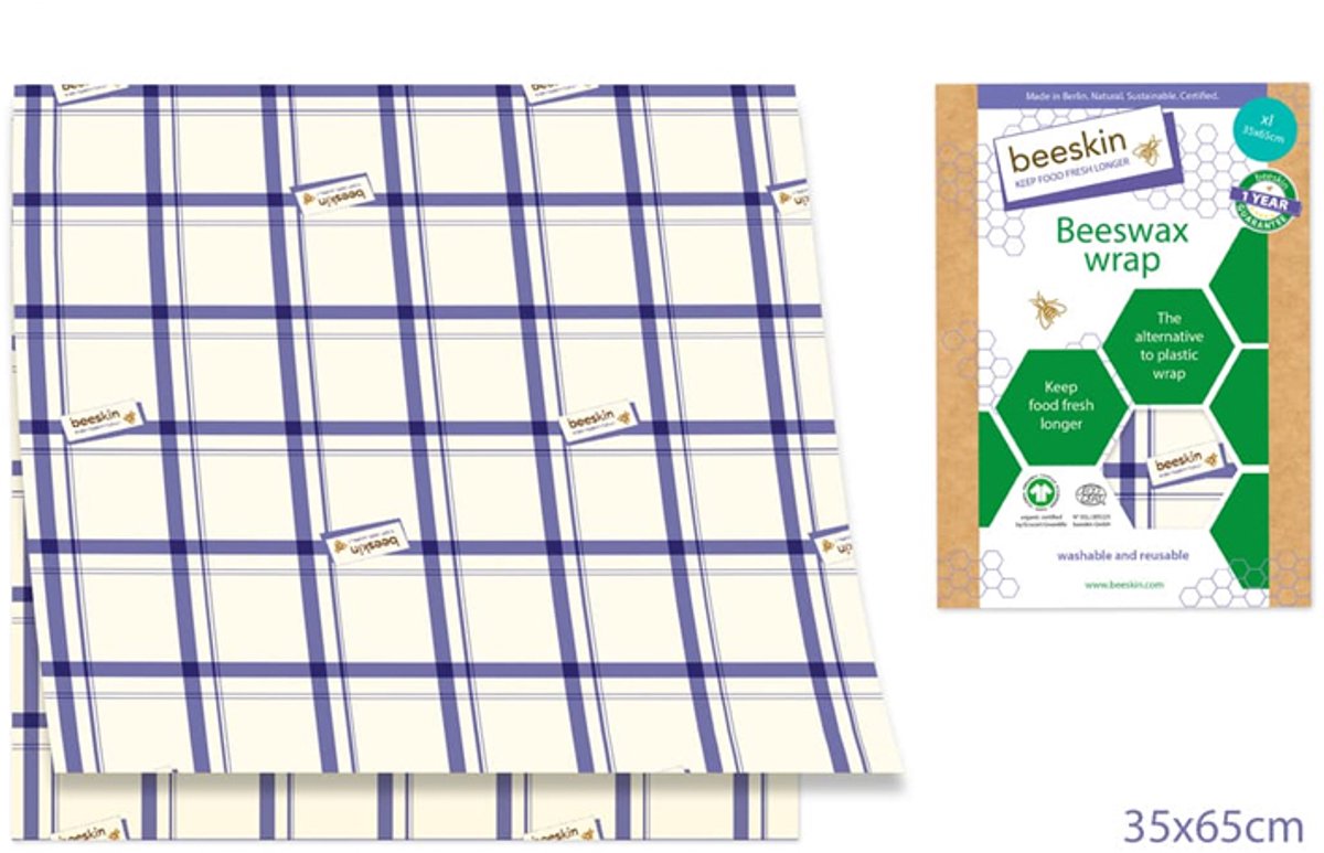 Bijenwasdoek Extra Large - 35x65 - Kitchen print