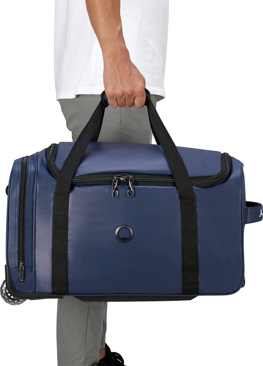 Trolley Cabine DELSEY PARIS Raspail 2R, 55cm, Noir, 30-39L - Neuf
