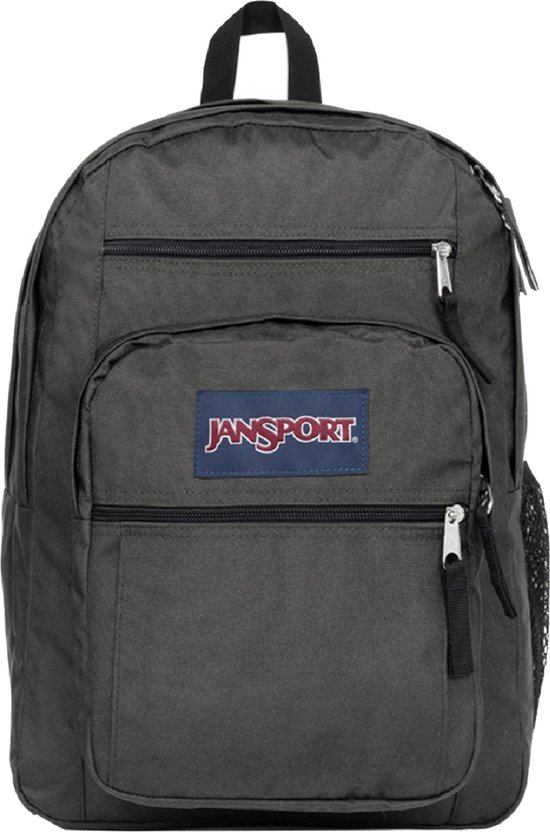 JanSport BIG STUDENT Rugzak, 34 Liter, 15 inch laptopvak - Graphite Grey