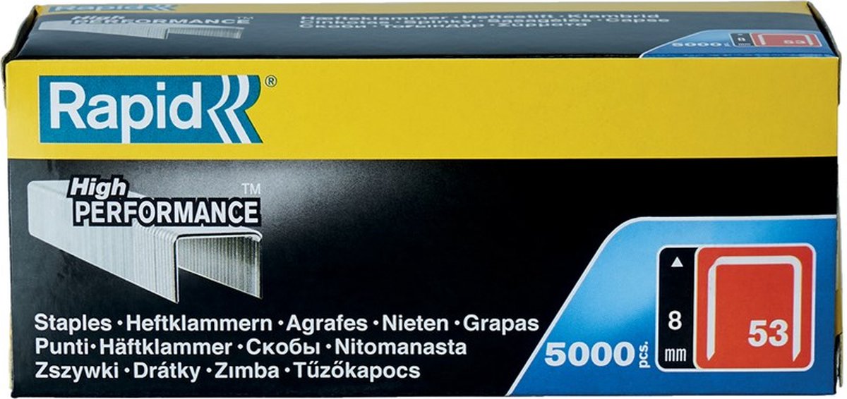 NIETJES VOOR TACKER MALZEIT 8MM 1000 STUKS | Van Beek Art Supplies