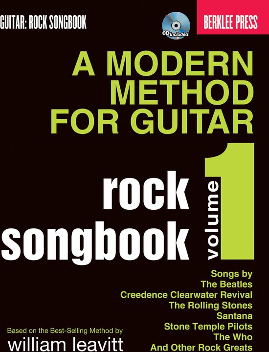 A Modern Method for Guitar Rock Songbook, William Leavitt