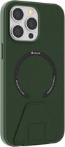 Hoesje geschikt voor Apple iPhone 14 Plus - Devia Magnetische Case - Back Cover met Standfunctie & Oplaadfuncties - Donker Groen