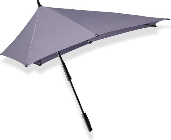 Senz XXL Stick Paraplu Lavender Purple Gray
