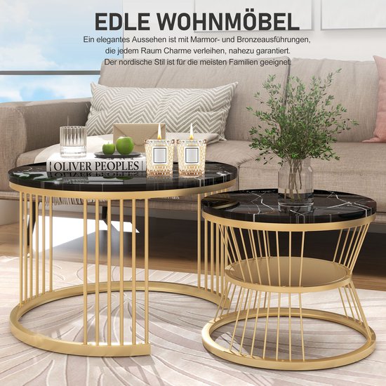 Table Basse Moderne Ronde