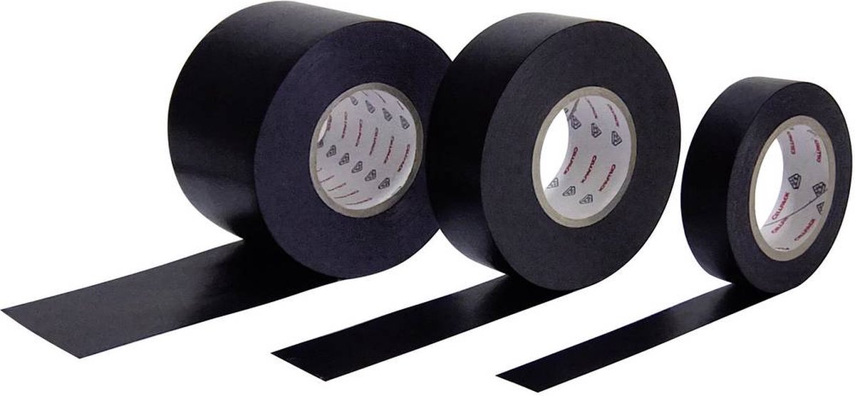 CELP zelfkl tape 128, PVC, geel, (lxb) 25mx30mm, UV-bestendig, isol