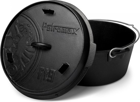 Dutch Oven Petromax FT9 9QT - Pentola Ghisa Con Piedini Per Outdoor - Foto 10