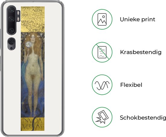 Xiaomi Mi Note 10 Pro - Nuda veritas - Gustav Klimt - Coque en Siliconen