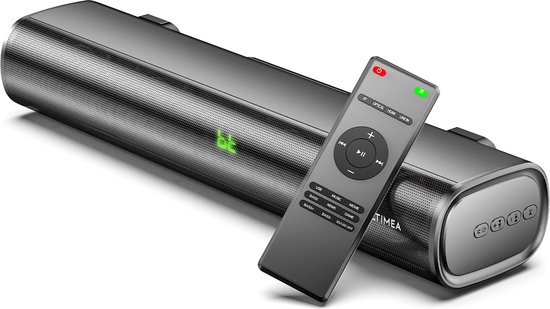 Barre De Son Knoruley 50W Pour TV - Bluetooth 5.0, Connexions HD/Optique/USB/AUX - Design Mural Pour Home Cinéma