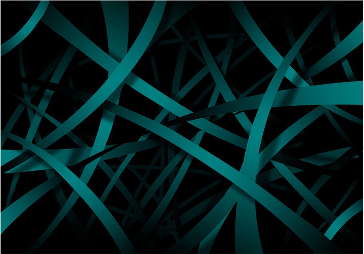 Fotobehangkoning - Behang - Vliesbehang - Fotobehang - Dark background 3D - 400 x 280 cm
