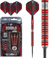 WINMAU - Diablo (Parallel): Steeltip Tungsten Dartpijlen Professioneel - 22g